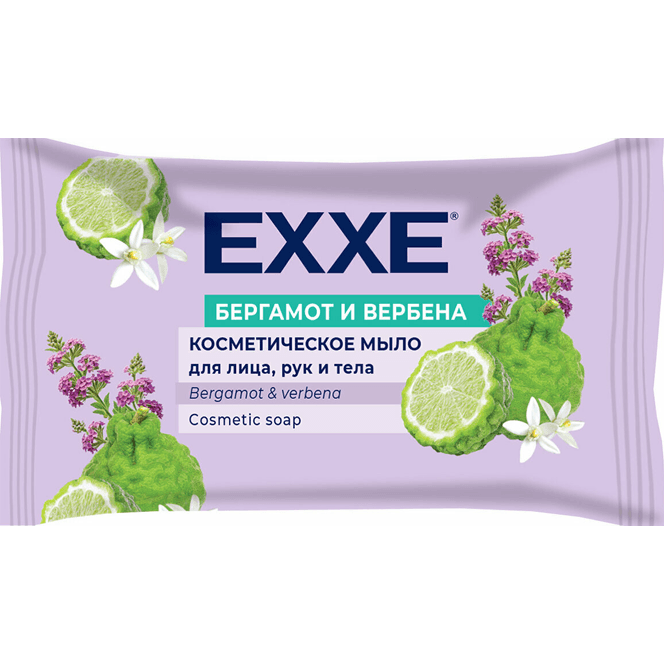 Косметическое мыло 75 гр "EXXE" Бергамот и вербена